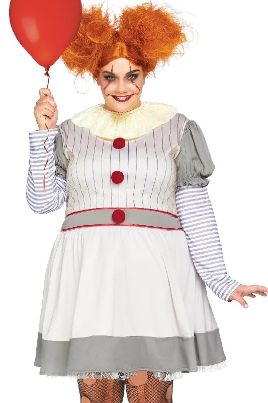 Plus Size Women's Cosplay LingeriePlus Size Creepy Clown Costume