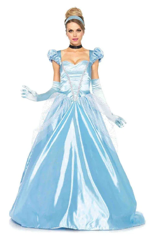Plus Size Women's Cosplay Lingerie3 Piece Classic Cinderella Costume