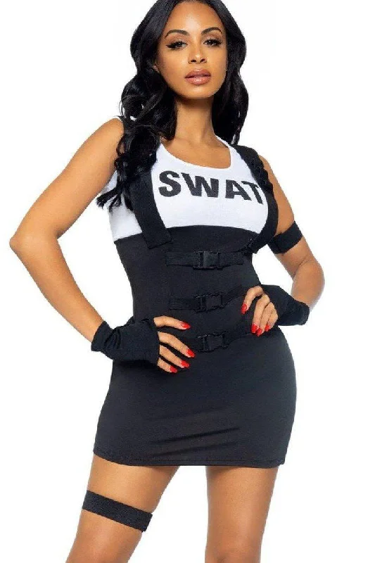 Cute Maid Cosplay Lingerie for WomenSultry SWAT Costume
