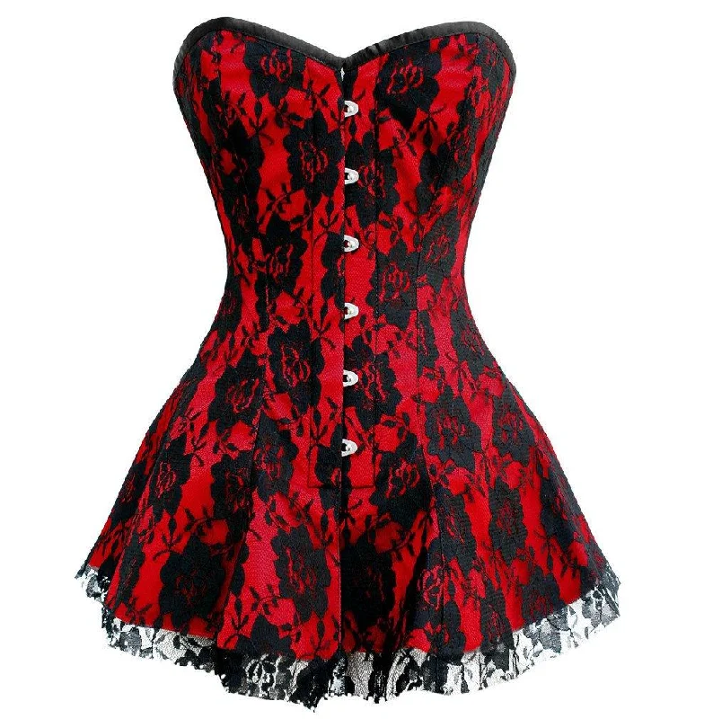 Velvet bustiers for a soft and plush feelNyah Custom Made Corset Dress