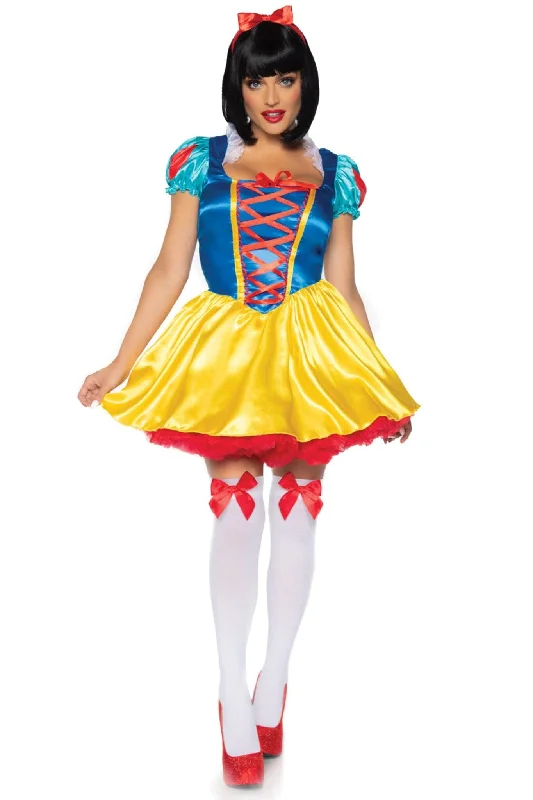 Lace Cosplay Lingerie for WomenClassic Snow White Costume