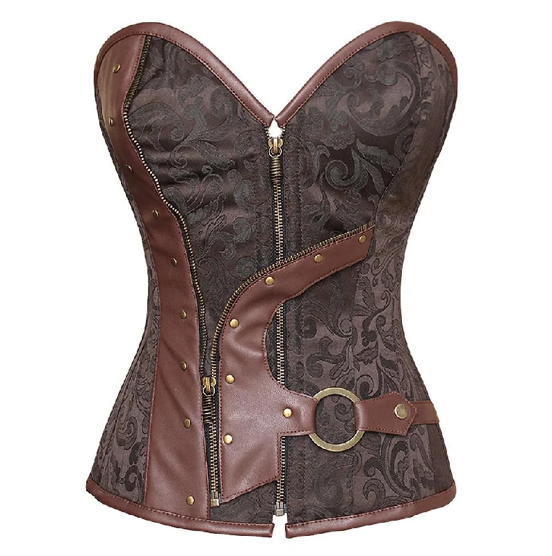Adjustable - strap bustiers for a customized fitIvona Steampunk Corset