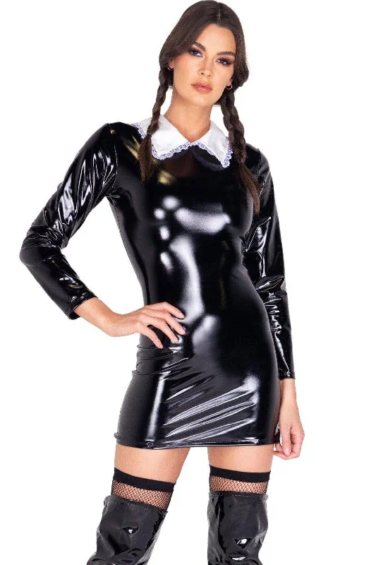 Women's Anime Cosplay LingerieGothic Wednesday Girl Costume