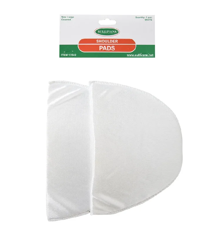 Women's Lingerie with Matching RobesSullivans Shoulder Pads, Covered Size Large- White Women's Lingerie with Matching RobesSullivans Shoulder Pads, Covered Size Large- White