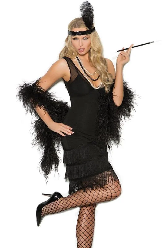 Plus Size Women's Cosplay LingerieFlapper Costume