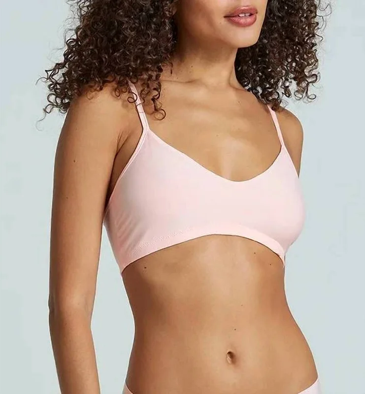 Women's Lingerie with Removable PadsButter Bralette In Rose Quartz