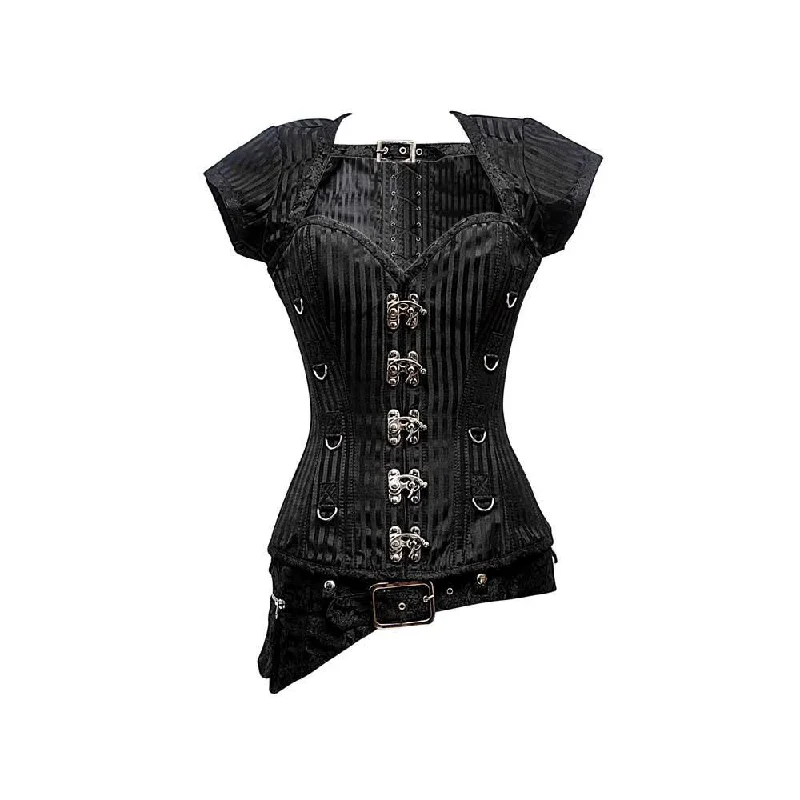 Bohemian - style corsets with tassels and embroideryCheyanne Steampunk Overbust Corset
