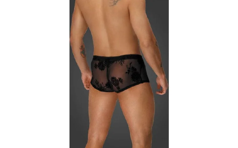 Lingerie for Women Over 50Flock Embroidery Short-Shorts