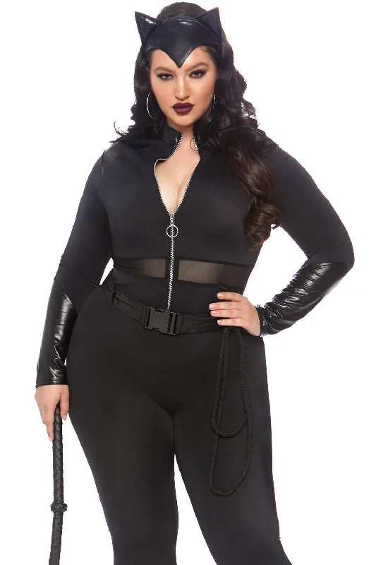 Women's Fantasy Lingerie for Cosplay EventsPlus Size Sultry Supervillain Costume
