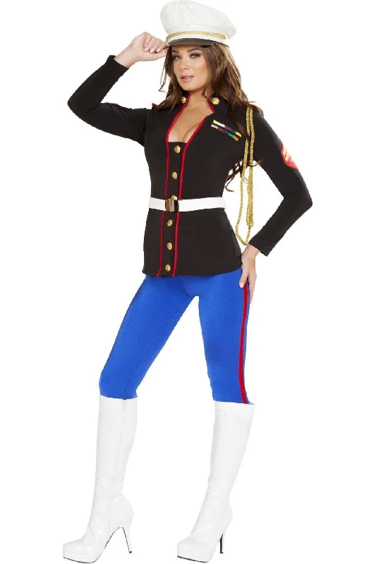 Sexy Female Cosplay UnderwearRoma Sexy Marine Corporal Costume