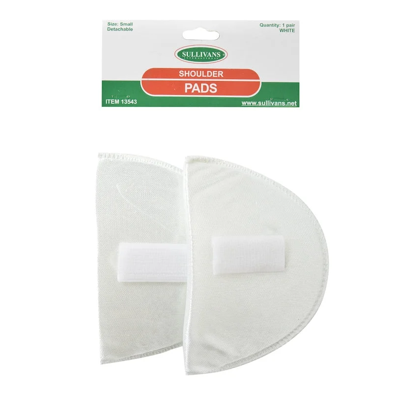 Women's Chemises and BabydollsSullivans Shoulder Pads, Detachable Size Small- White