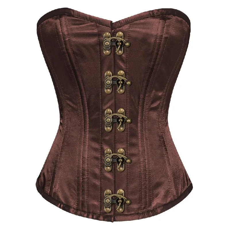 Pastel - colored corsets for a soft and feminine appealYvette Satin Waist Training Corset Pastel - colored corsets for a soft and feminine appealYvette Satin Waist Training Corset