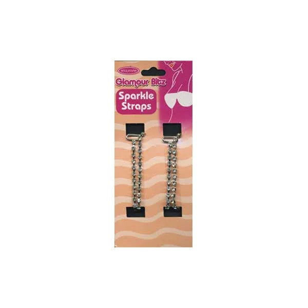 Lingerie for Women Over 50Sullivans Sparkle Straps, Silver- Small