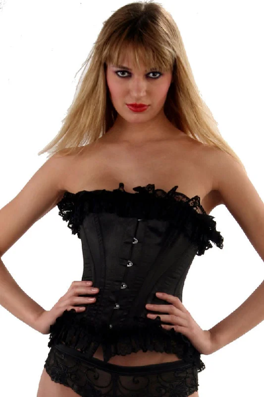 Microfiber corsets for a lightweight optionDanika Straight Cut Overbust Corset