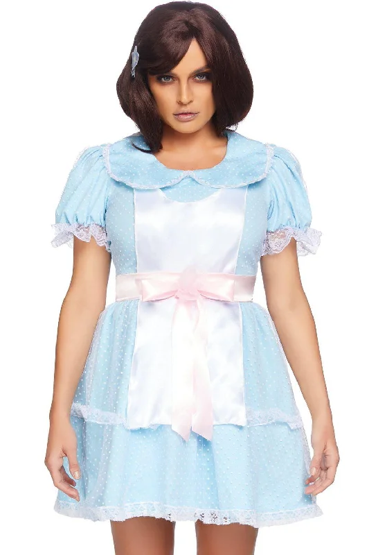 Lace Cosplay Lingerie for Women2 Piece Creepy Sibling Costume