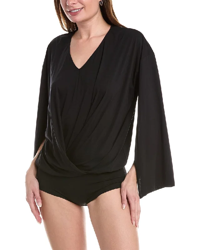 Women's Thermal Lingerie for Cold WeatherWolford Aurora Pure Cut Body