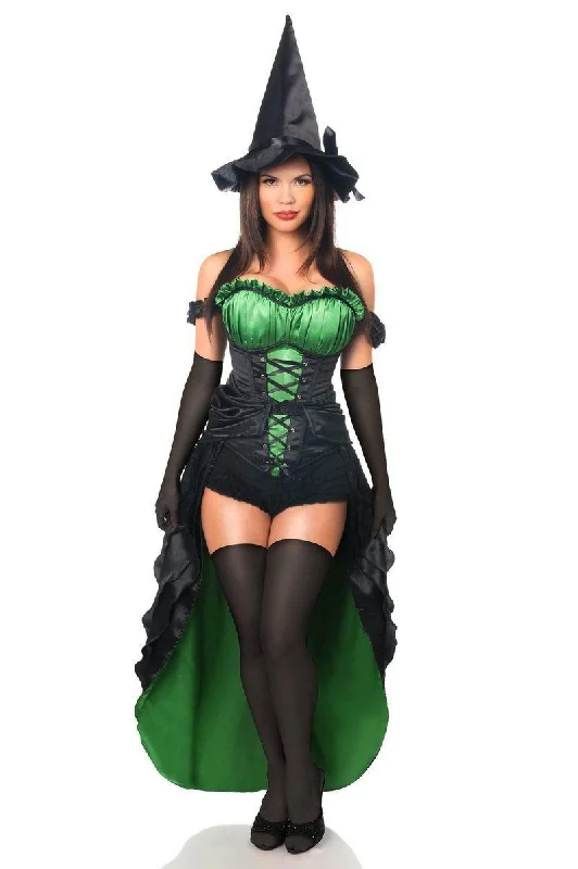 Adult Women's Manga Cosplay CostumesTop Drawer Premium 5 PC Spellbound Witch Costume