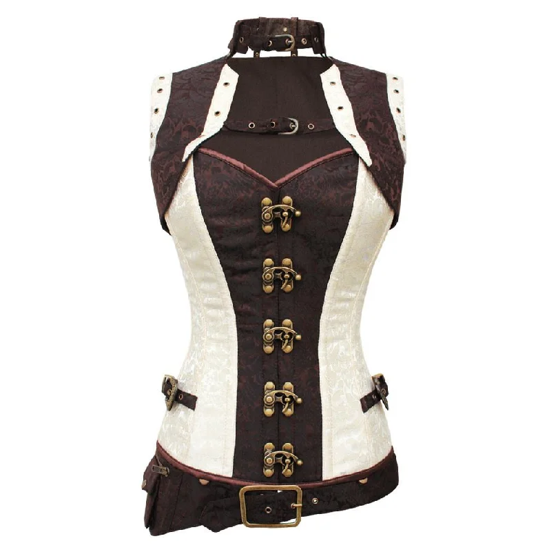 Supportive bustiers for large - busted womenLotta Steampunk Corset