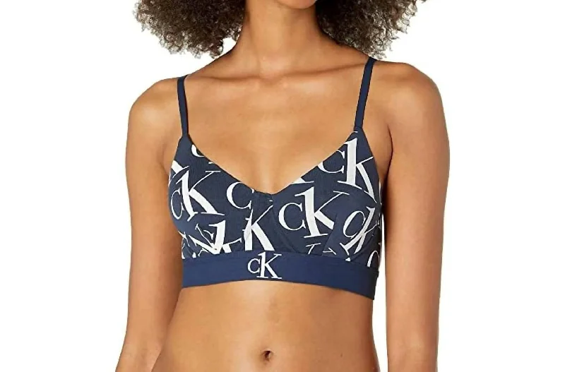 Lingerie Gift Sets for WomenPlush 8.25 Lightly Lined Bralette In Blue Shadow