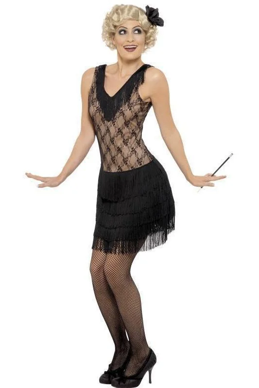 Women's Cosplay Inspired Babydoll LingerieSS-All That Jazz Costume | Black