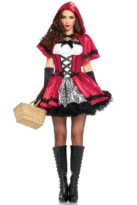 Superhero Themed Cosplay Lingerie for WomenGothic Red Riding Hood Costume