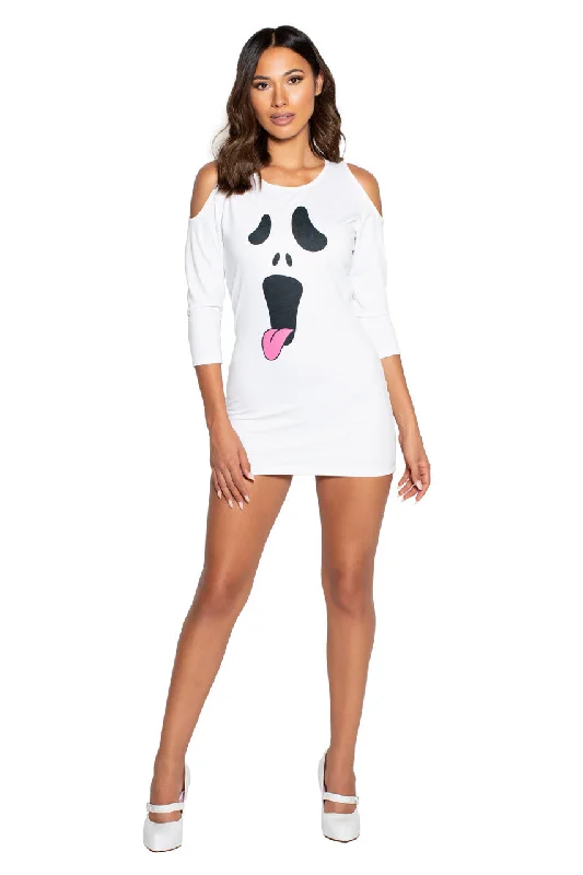 Denim - inspired sexy dresses for a casual - yet - sexy vibeSilly Ghost Dress