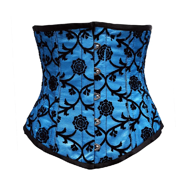 Silk bustiers for a luxurious and smooth feelDannielle Underbust Corset In Tissue Flocking Silk bustiers for a luxurious and smooth feelDannielle Underbust Corset In Tissue Flocking