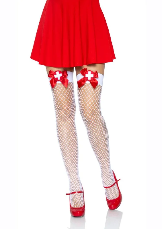 Women's Opaque TightsLeg Avenue Industrial Net Thigh High