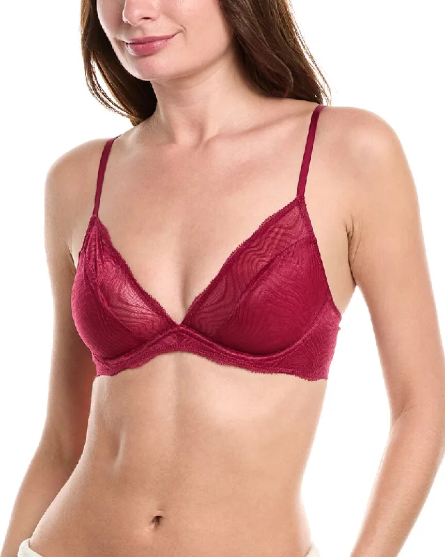 Women's Lingerie with Removable PadsDKNY Lace Unlined Bra