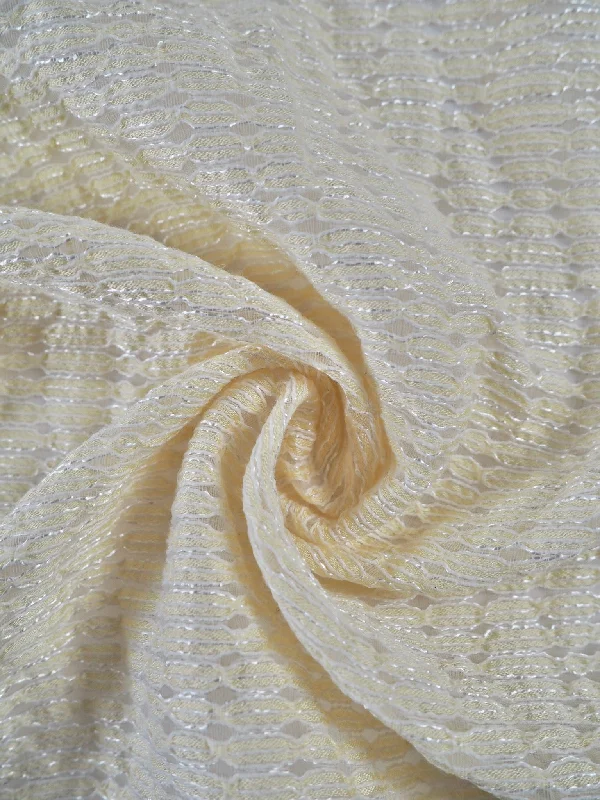 Women's Lingerie with Modern PrintsPomona Golden Cream Corded Lace