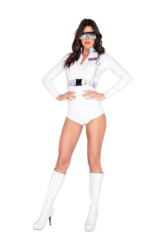 Women's Fantasy Lingerie for Cosplay Events2 Piece Sexy Astronaut Babe Costume