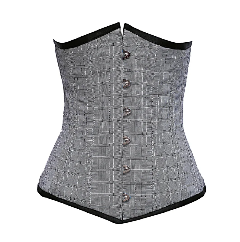 Compression bustiers for a slimming effectFoxx Steel Bone Dupion Underbust Corset
