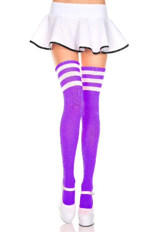 Purple/White