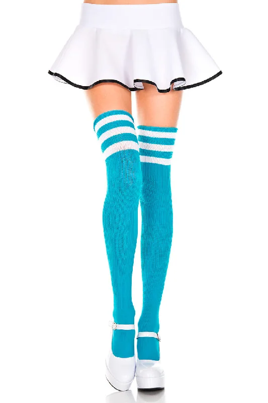 Turquoise/White