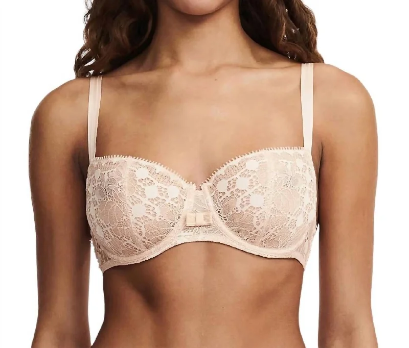 Sensual Lingerie for Women's Night OutMerci Demi Cup Bra In Nude