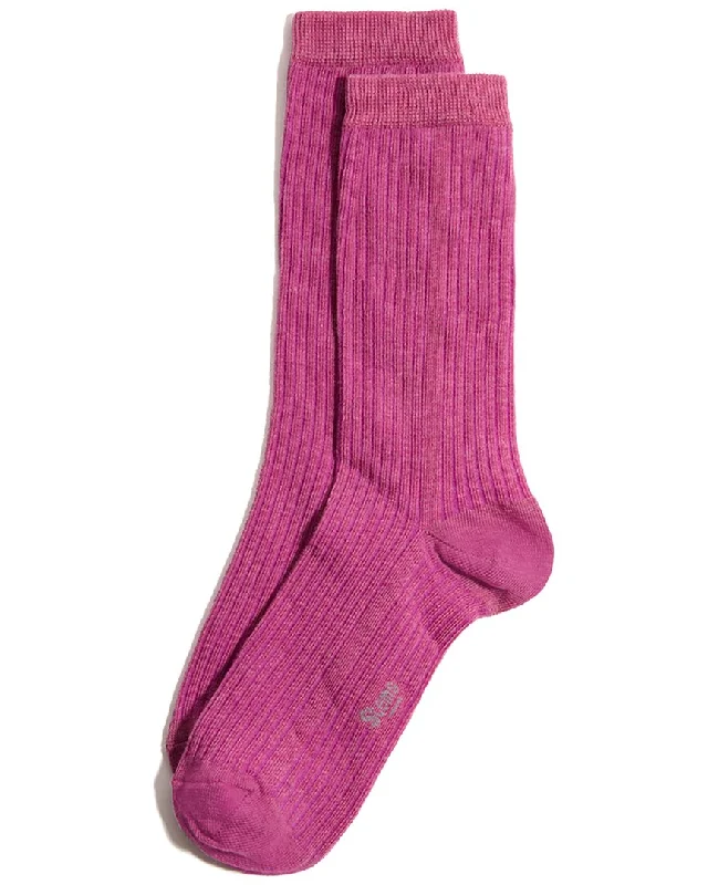 Comfortable Cotton Lingerie for WomenSTEMS Cashmere-Blend Crew Sock