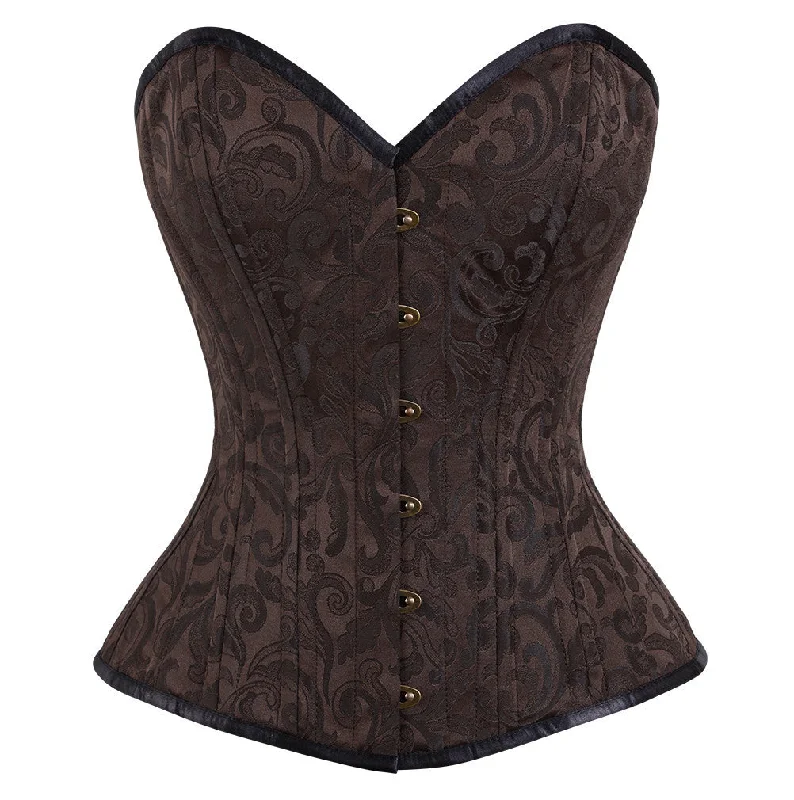 Vintage - style women's bustiers with lace and bowsMireia Brocade Waist Training Corset Vintage - style women's bustiers with lace and bowsMireia Brocade Waist Training Corset