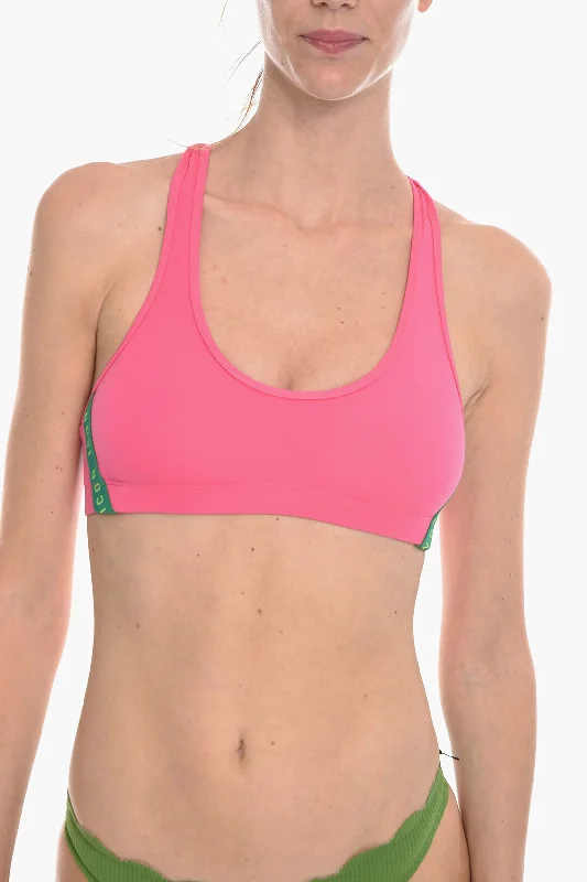 Women's Lingerie for AnniversariesDsquared2 Icon Stretch Cotton Sport Bra I Roman Numbers