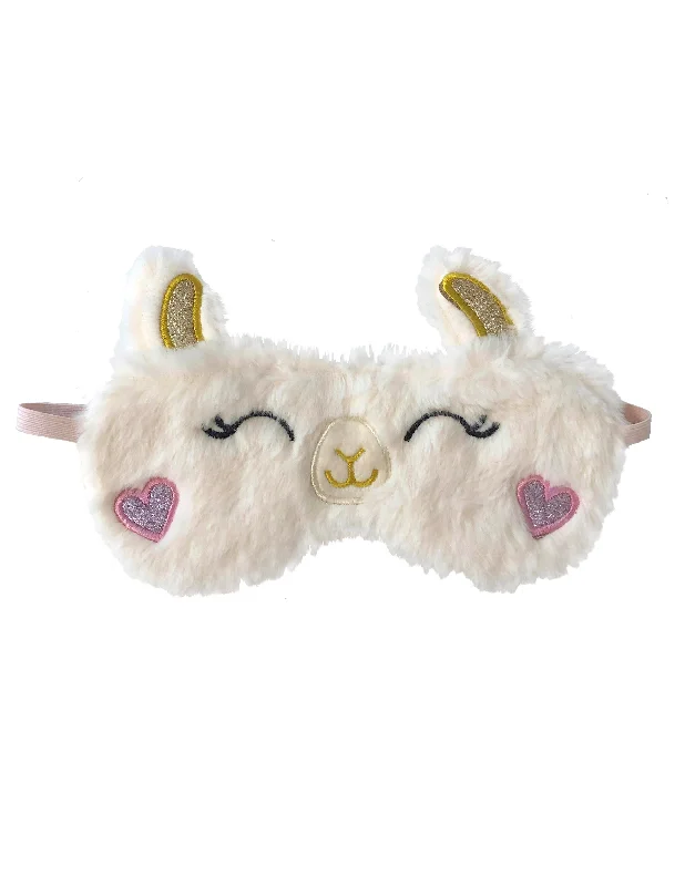 Comfortable Cotton Lingerie for Women Llama Eye Mask