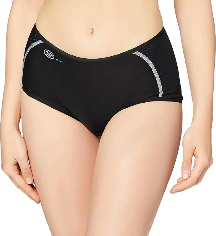 Sexy Lingerie for Women with StockingsWomen's Sports Panty In Black