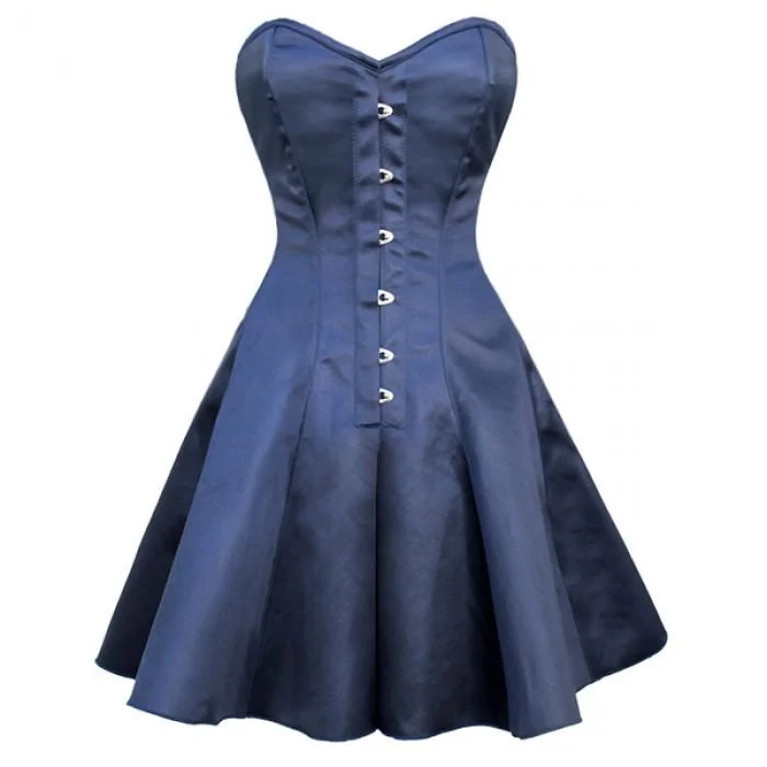 Black bustiers for a classic and versatile lookNoah Gothic Steel Boned Corset Dress