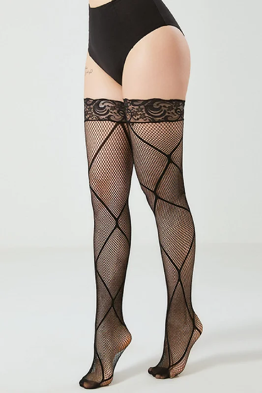 Women's Maternity TightsCriss Cross Thigh Highs