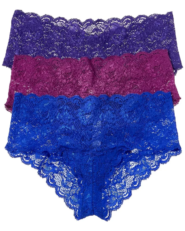 Women's Sheer Lingerie NightgownsCosabella 3pk Hottie Hotpant