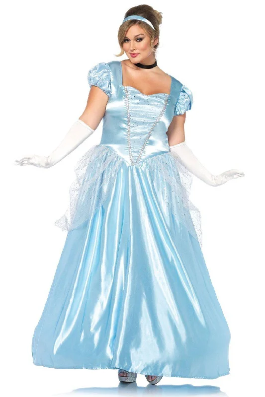 Women's Historical Cosplay Lingerie SetPlus Size Classic Cinderella Costume