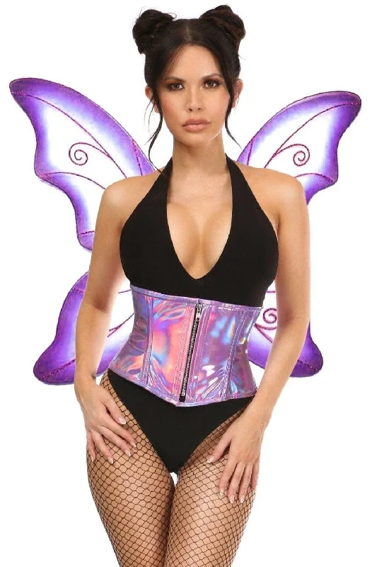 Sexy Nurse Cosplay Lingerie OutfitTop Drawer 2 PC Purple Pixie Fairy Corset Costume