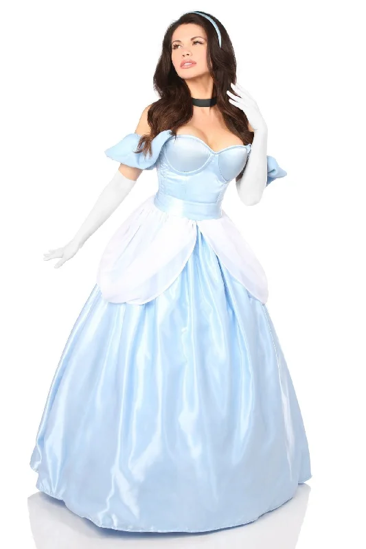 Women's Cosplay Roleplay SleepwearTop Draw Six Piece Fairytale Princess Corset Costume