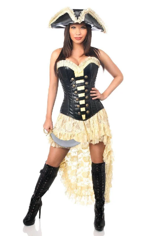 Women's Anime Cosplay LingerieTop Drawer 4 PC Pirate Wench Costume