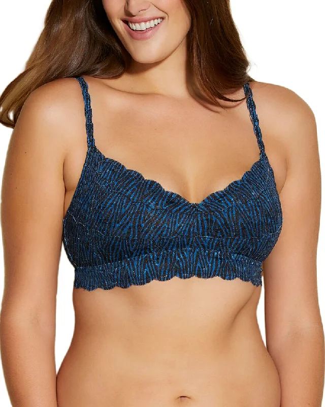 Designer Lingerie Sets for WomenCosabella Never Say Never Beauty Printed Sweetie Bralette