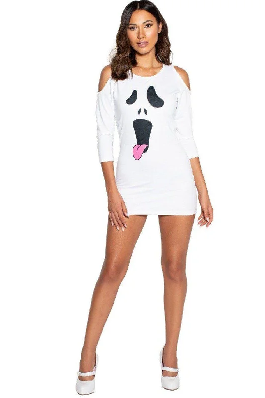 Adult Women's Manga Cosplay CostumesSilly Ghost Dress Costume