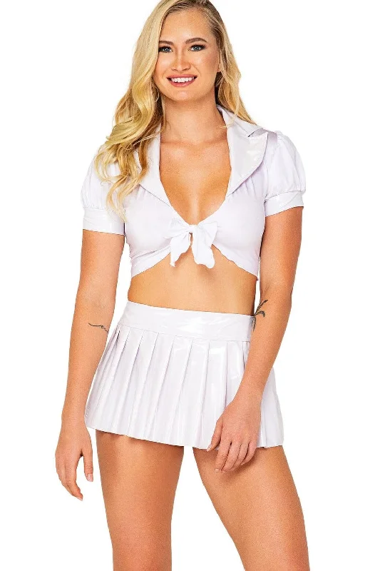 Women's Cosplay Inspired Babydoll LingerieSchoolgirl Angel Costume